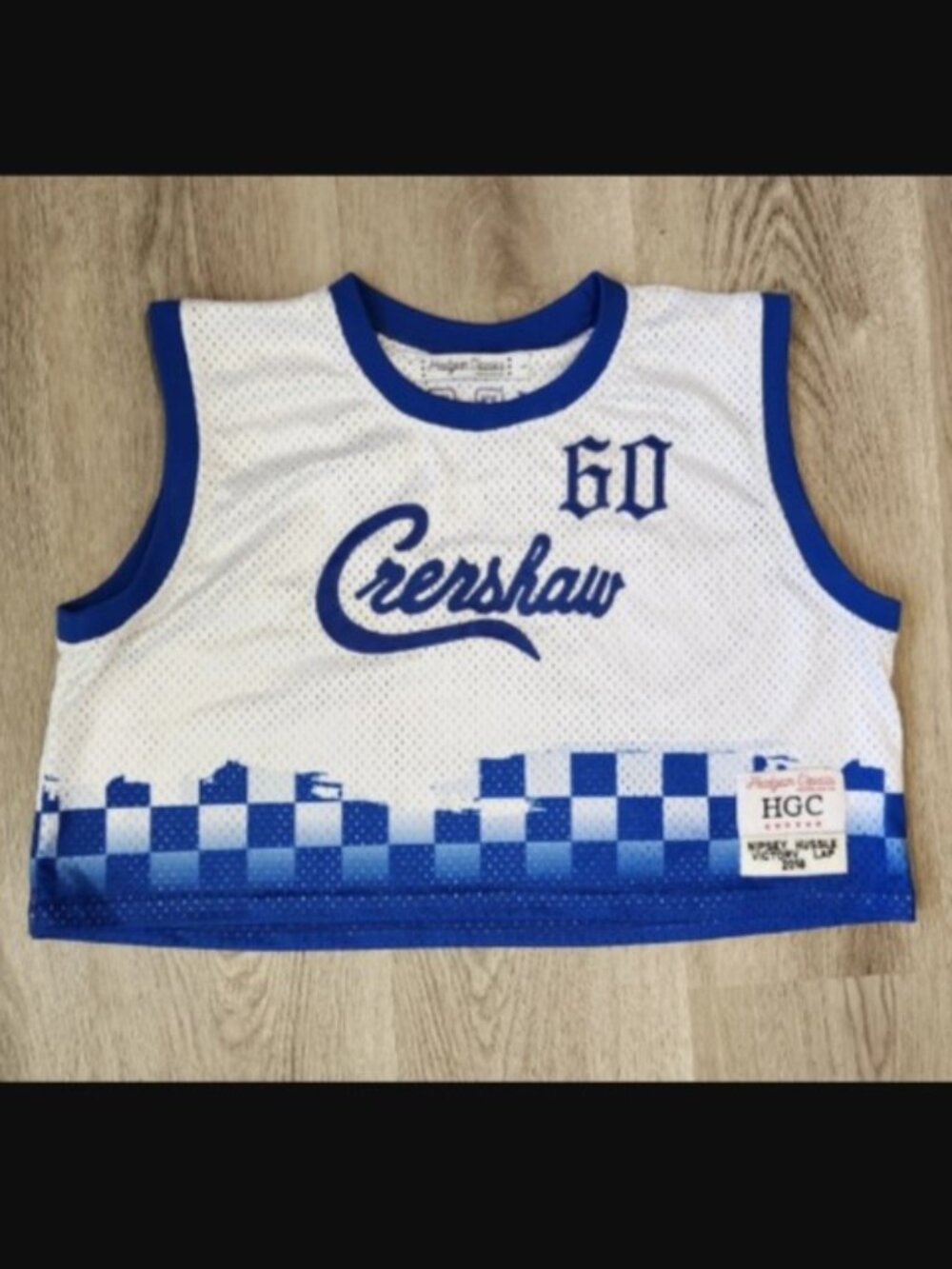 Cropped Sleeveless Jersey Women size Large